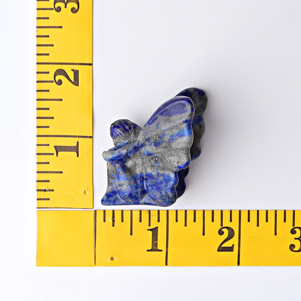 1.5" Lapis Fairy Crystal Carvings