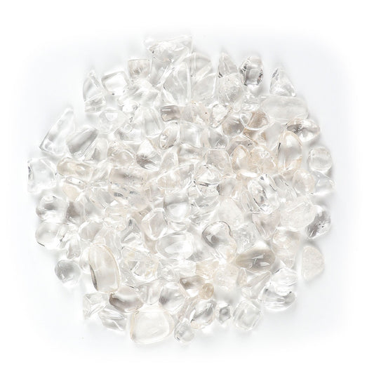 Clear Quartz Chips Crushed Natural Crystal Quartz Pieces