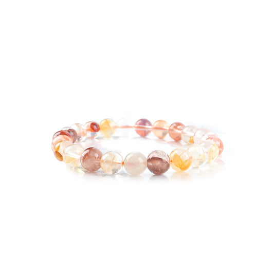 8mm Fire Quartz Bracelet