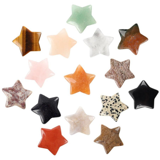 1" Crystal Carving Stars