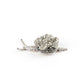 2" Raw Pyrite Snail Free Form