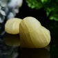 2.2" Afghan Jade Heart Crystal Carving Bulk Wholesale