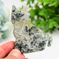 3.2" Moss Agate Cat Slab Crystal Carving Bulk Wholesale