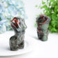 3.2" Africa Blood Stone Model Carving Crystal Healing Bulk Wholesale