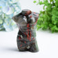 3.2" Africa Blood Stone Model Carving Crystal Healing Bulk Wholesale