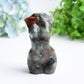 3.2" Africa Blood Stone Model Carving Crystal Healing Bulk Wholesale