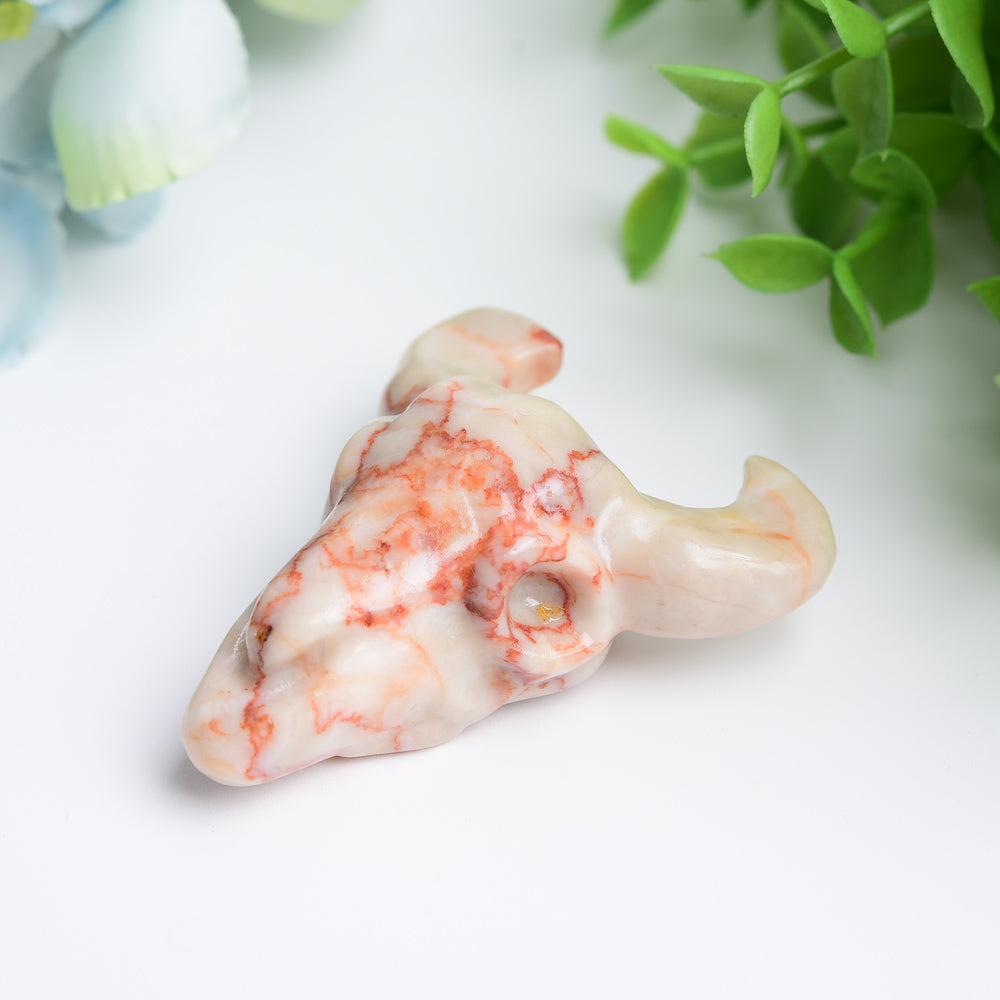 2.3" Mixed Crystal Bull Head Crystal Healing Bulk Wholesale
