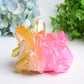 Aura Yellow & Pink Crystal Clusters Free Form Crystal Healing Bulk Wholesale