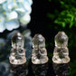 1.5" Smoky Quartz Buddha Carving Crystal Healing Bulk Wholesale