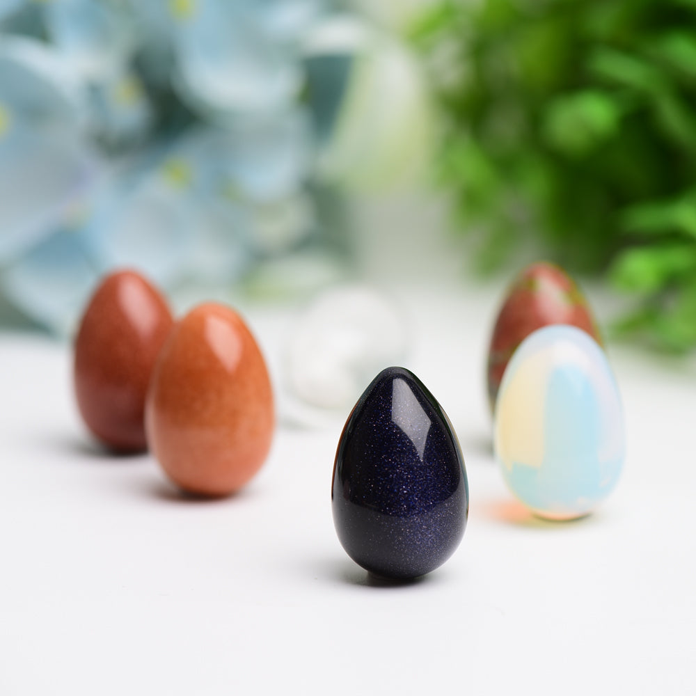 1.0 Mixed Crystal Mini Egg Crystal Carving