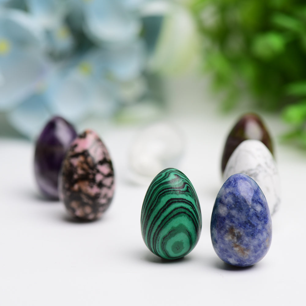 1.0 Mixed Crystal Mini Egg Crystal Carving