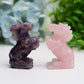 2.5" Horse Animal Crytsal Carving Free Form