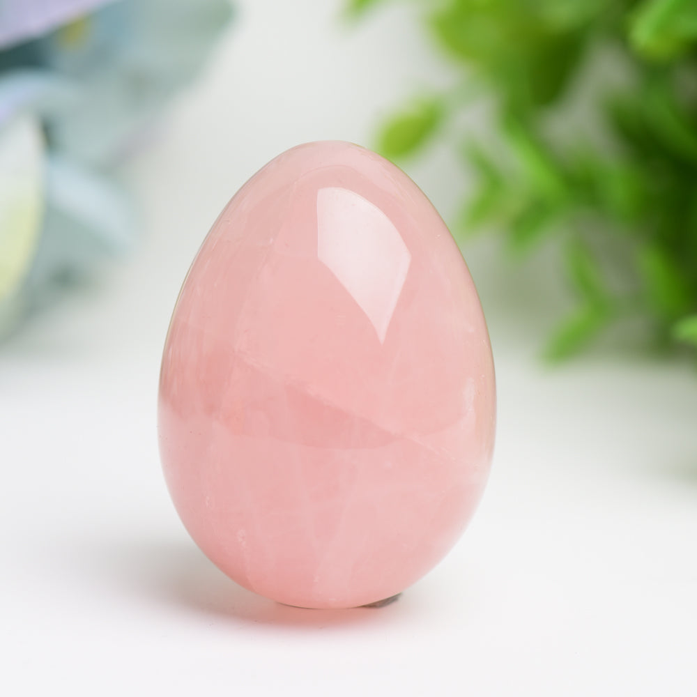 2.0" Mixed Crystal Egg Crystal Carving