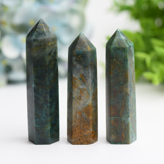 3.0"-4.0" Phoenix Stone Crystal Point Bulk Wholesale