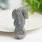2.0" Labradorite Hippocampus Crystal Carving Bulk Wholesale