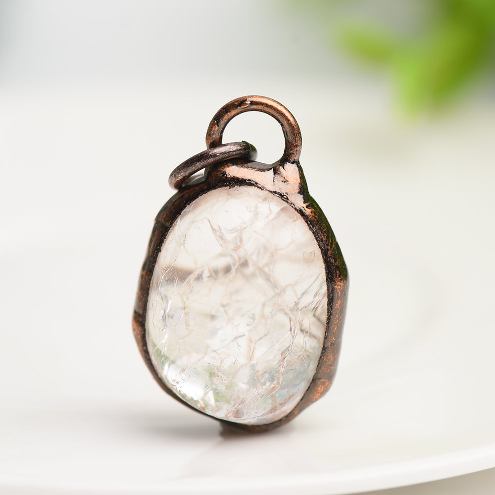 Mixed Crystal Drop Shape Crystal Pendant for Jewelry DIY Bulk Wholesale