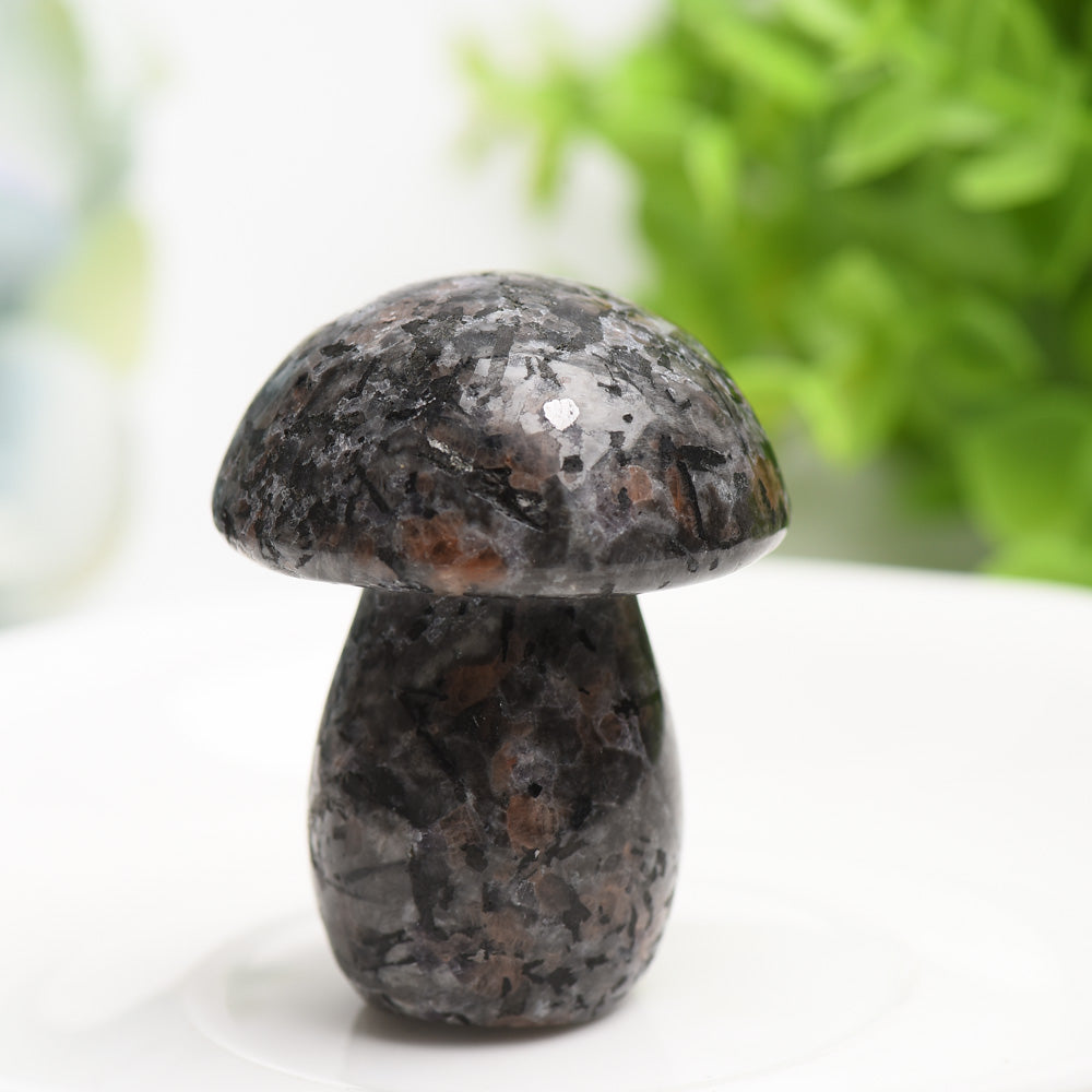 2.1“ Yooperlite Mushroom Crystal Carving Bulk Wholesale