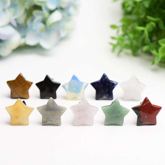 Crystal Star Car Air Vent Clips for Home Decoration Crystal Healing Bulk Wholesale