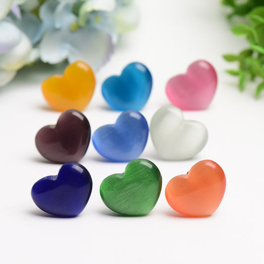 Cat's Eye Heart Shape Car Air Vent Clips for Home Decor Bulk Wholesale