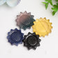 1.3"-1.5" Mixed Crystal Sunflower Carving Bulk Wholesale