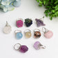 Mixed Crystal Sterling Silver Rings Bulk Wholesale