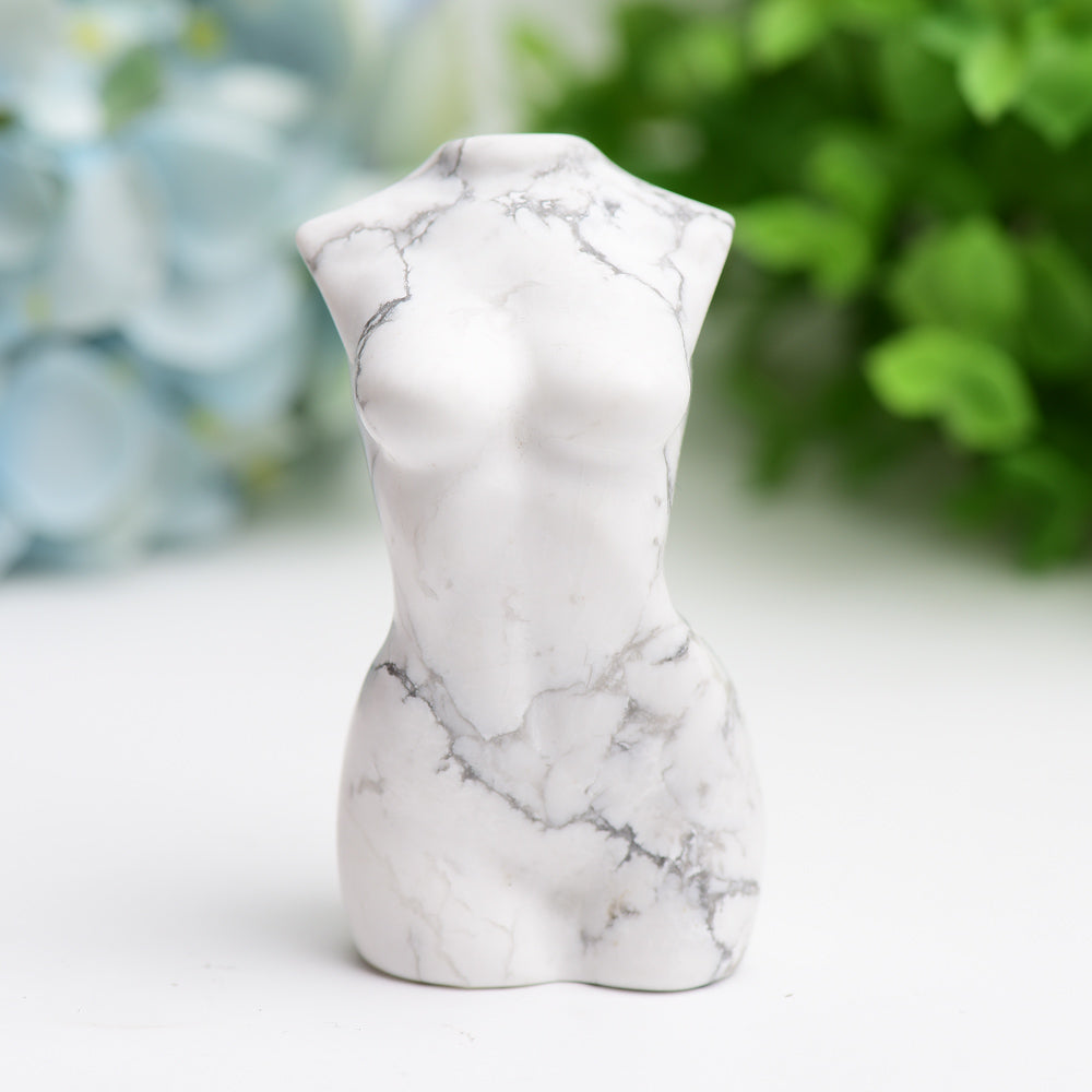 3.0" Different Material Crystal Woman Body Model Crystal Carving