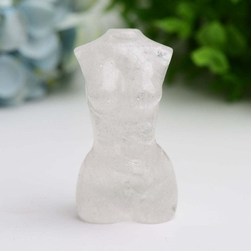 3.0" Different Material Crystal Woman Body Model Crystal Carving