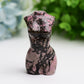 3.0" Different Material Crystal Woman Body Model Crystal Carving