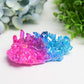 Aura Crystal Pink Blue Cluster Crystal Healing Bulk Wholesale