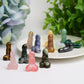 1.1" Mixed Crystal Mini Ding Ding Crystal Carving Bulk Wholesale