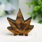 1.7" Mixed Crystal Maple Leaf Crystal Carving Bulk Wholesale