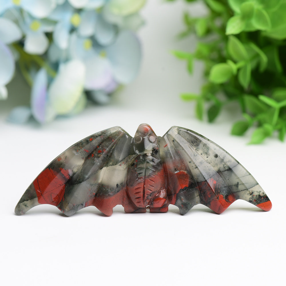 4.1" Mixed Crystal Bat Crystal Carving Bulk Wholesale