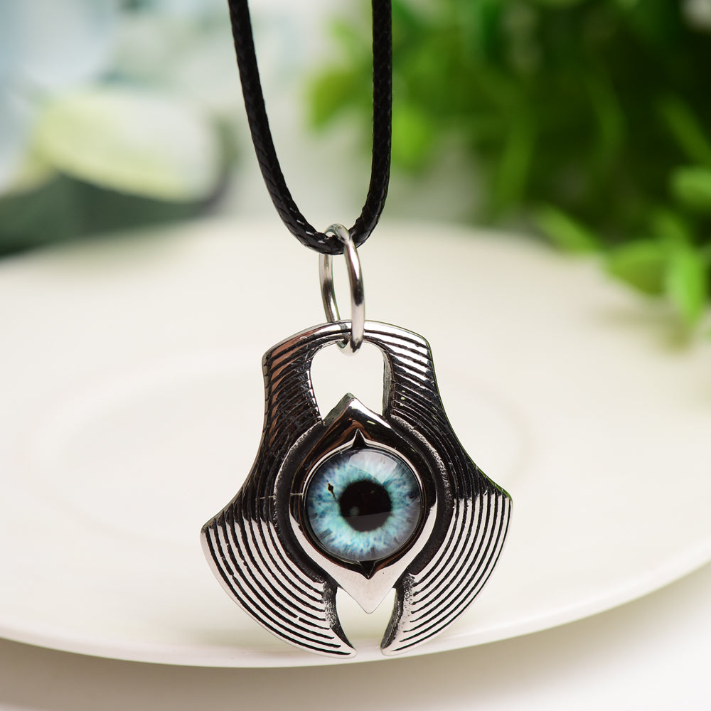 Evil's Eye Design Pendant Necklace                                                                                                                              Bulk Wholesale