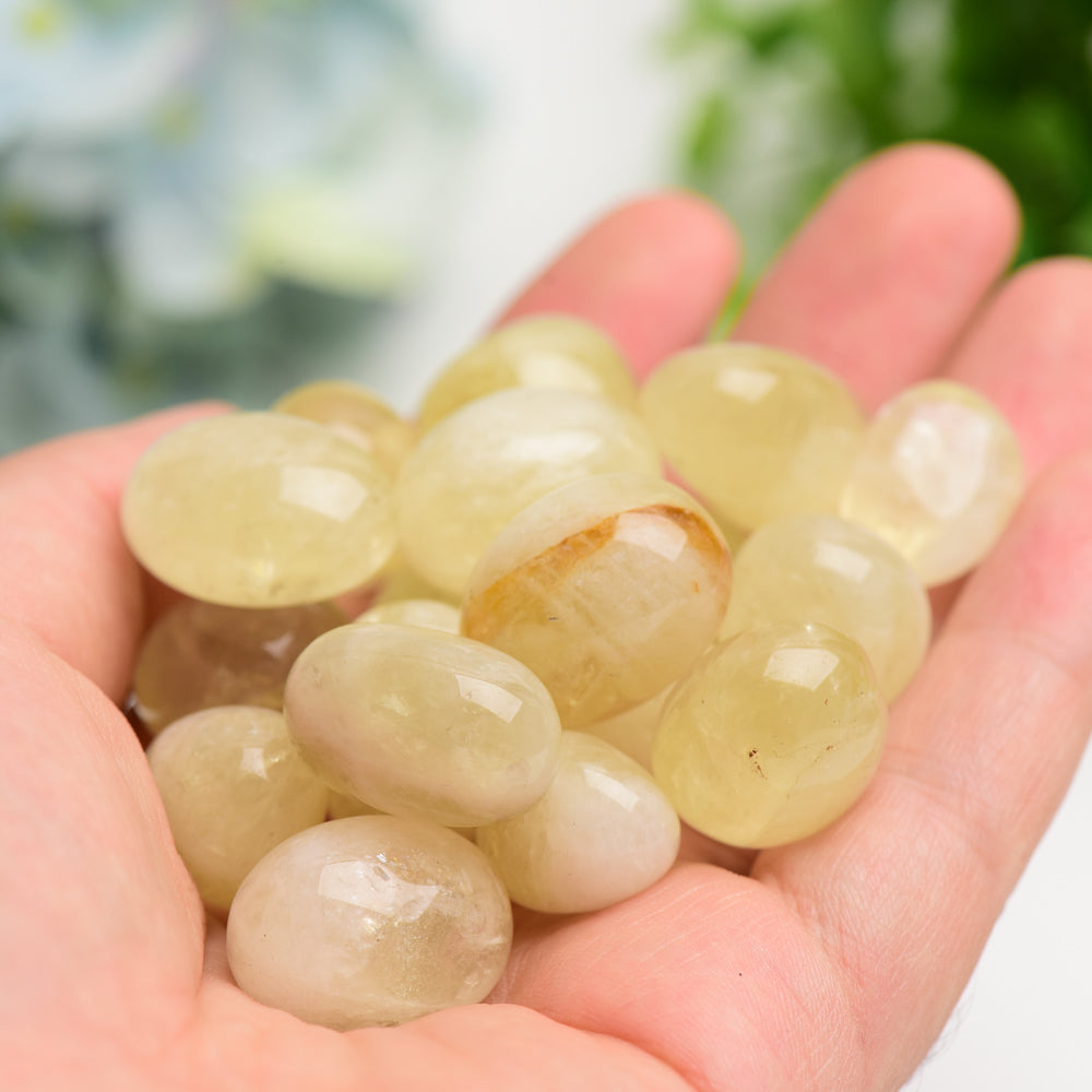 20-30mm Citrine Crystal Tumbles Crystal Healing Bulk Wholesale