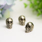 0.8" Mini Pyrite Skull Bulk Wholesale