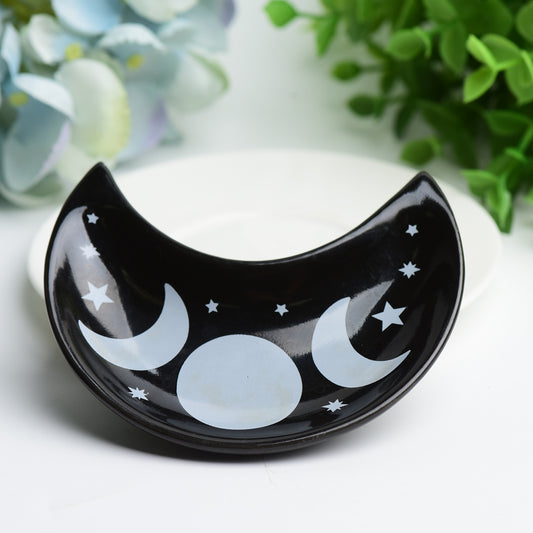 4.0" Ceramic Moon Bowl Bulk Wholesale