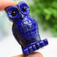 2.6" Lapis Lazuli Owl Crystal Carving Bulk Wholesale