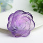 2.1" Amethyst Rose Flower Crystal Carving Crystal Healing Bulk Wholesale