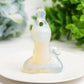 3.0" Mixed Crystal Yoga Cat Crystal Carving Crystal Healing Bulk Wholesale