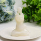 3.0" Mixed Crystal Yoga Cat Crystal Carving Crystal Healing Bulk Wholesale