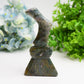 4.2"-5.7" Labradoritte Moss Agate Witches' Broom Carving Bulk Wholesale