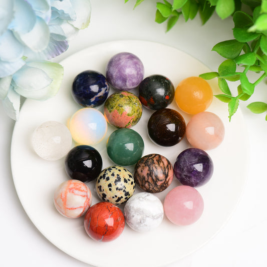 20mm Mixed Crystal Sphere Bulk Wholesale