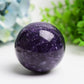2.5"-4.0" Purple Lepidolite Crystal Sphere Bulk Wholesale