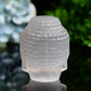3.3" Selenite Carving Buddha Head Free Form Bulk Wholesale