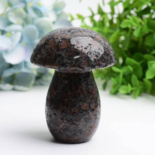 2.2"-3.8" Yooperlite Mushroom Crystal Carving Bulk Wholesale
