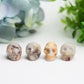 0.92" Mexican Onyx Mini Skull Crystal Carving Bulk Wholesale