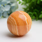 2.0"-4.0" Orange Calcite Crystqal Sphere Bulk Wholesale