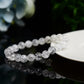 8.5mm Crack Clear Quartz Crystal Bracelet Bulk Wholesale