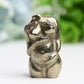 2.2" Pregnant Woman Body Model Crystal Carving