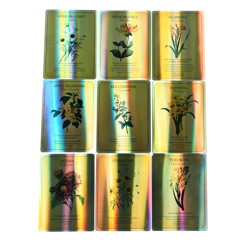Botanical Inspiration Set Tarot Crystal Healing Bulk Wholesale